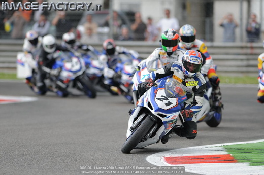 2008-05-11 Monza 2859 Suzuki GSX R European Cup - Emeric Jonchiere